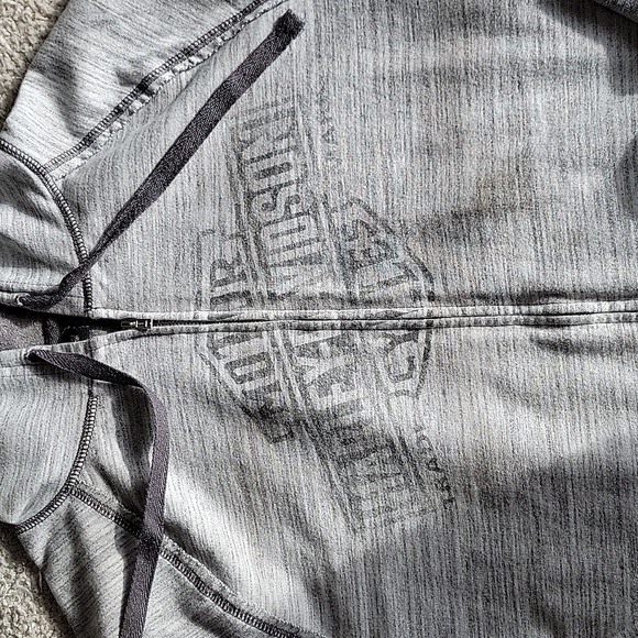 Harley-Davidson Light Gray Hoodie with Zip. - SMALL - Picture 2 of 7